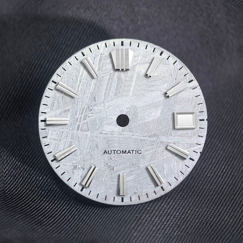 Natural real meteorite dial - real,