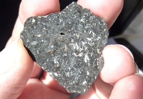New black lunar - lunar, meteorite